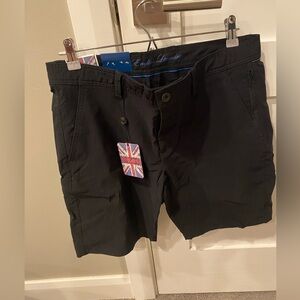 English laundry, men’s black shorts